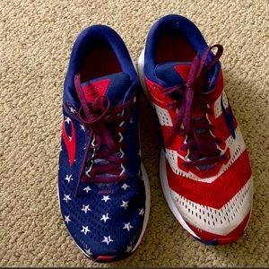 Brooks Launch 5 American Flag Running Shoes 🇺🇸 Size 8.5